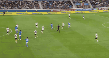 5-0！加图索完美首秀 意大利攻势足球美如画 40射迎世预赛连胜